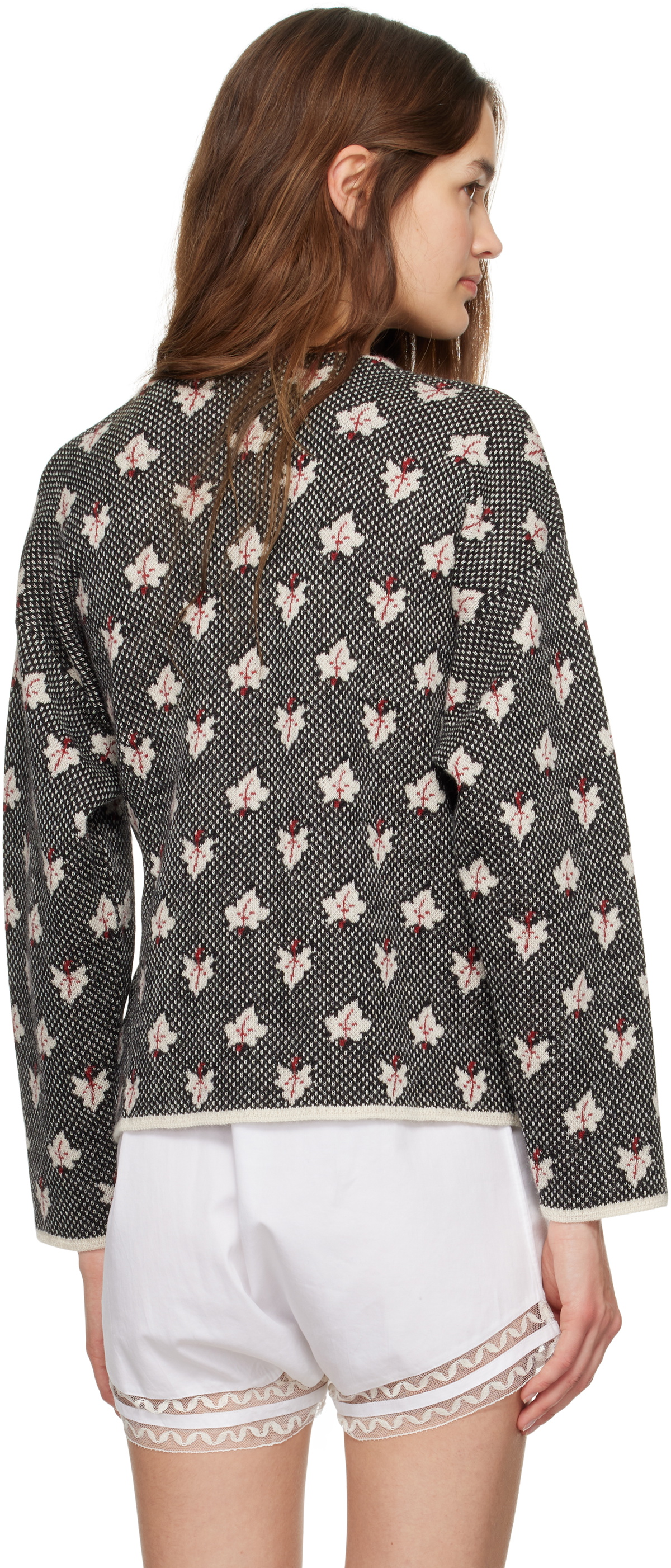 Bode Multicolor Maple Jacquard Cardigan