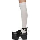 Flat Apartment Black Lace-Up Platform Ballerina Flats