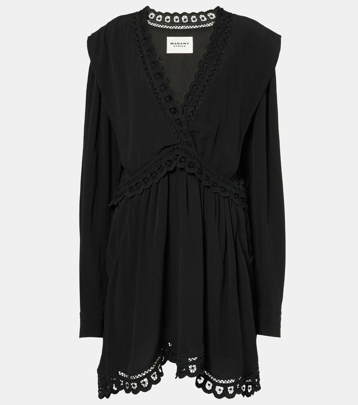 Marant Etoile Felie lace-trimmed minidress Isabel Marant Etoile