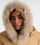 Goldbergh Naomi faux fur-trimmed hood
