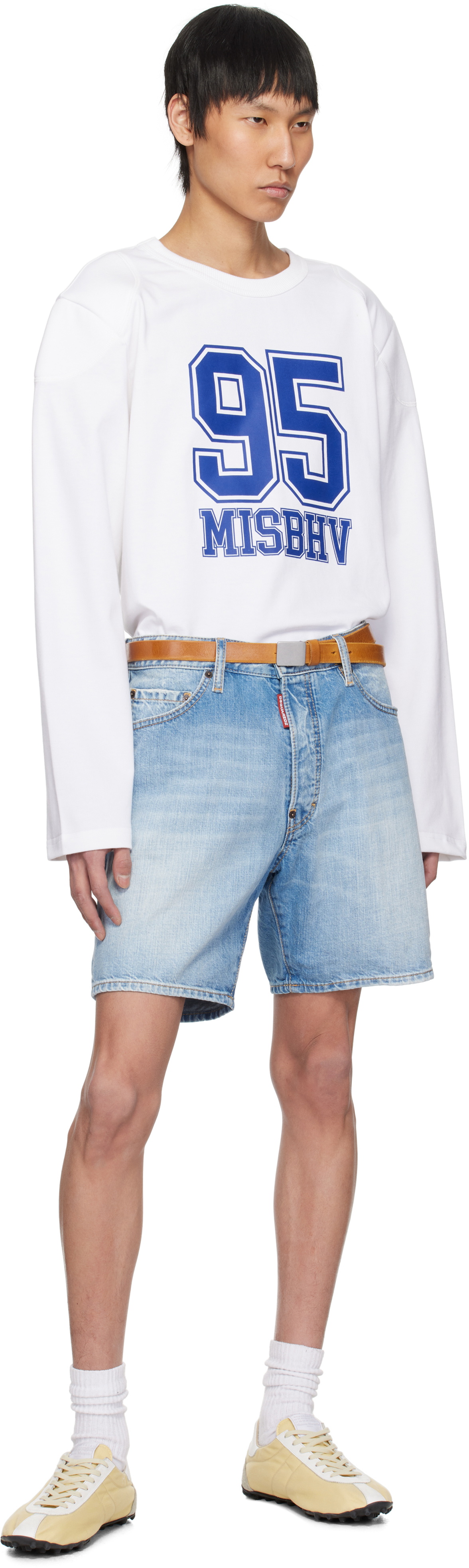 MISBHV White 95 Longsleeve T-shirt