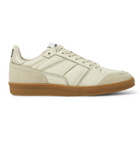 AMI - Full-Grain Leather and Suede Sneakers - Neutrals