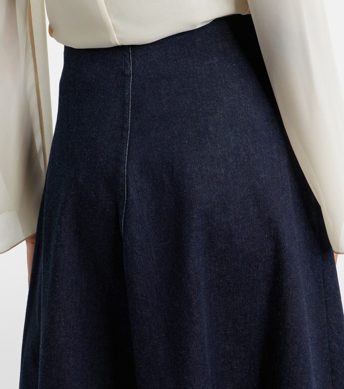 Altuzarra Varda denim midi skirt