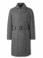 Dunhill - Belted Wool and Cashmere-Blend Coat - Gray