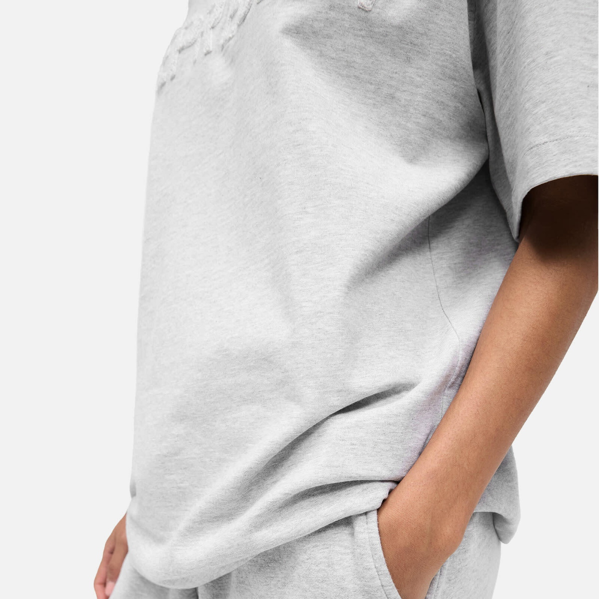 Represent Women's Boyfriend T-Shirt in Grey Marl