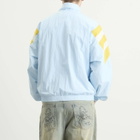 Adidas Men's Gfx Track Top in Ice Blue