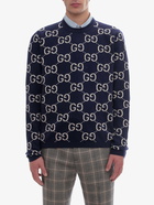 Gucci   Sweater Blue   Mens