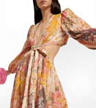 Zimmermann - Pattie floral cotton midi dress