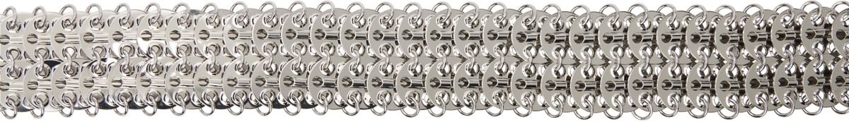 Rabanne Silver Jewel Belt