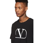 Valentino Black VRing T-Shirt