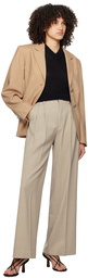 Filippa K Beige Darcey Trousers