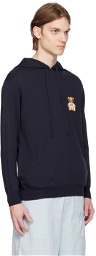 Moschino Navy Patch Hoodie