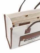 BURBERRY - Small Canvas Tote Bag