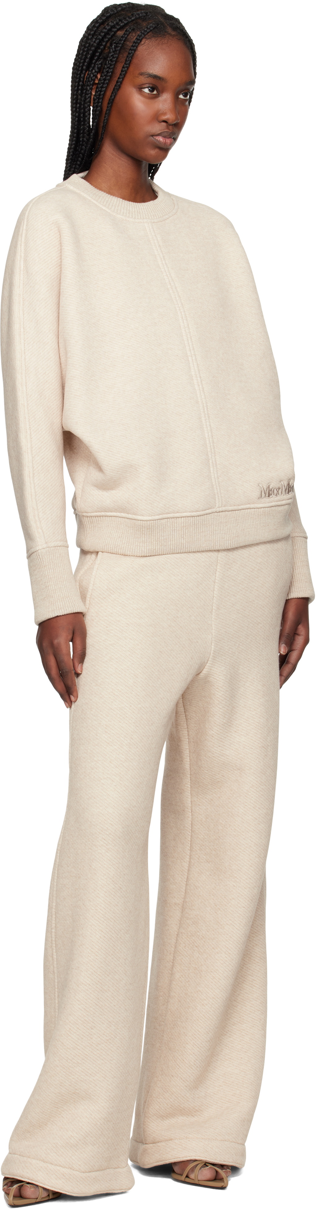 Max Mara Beige Cral Sweatshirt