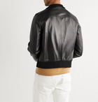 TOM FORD - Leather Jacket - Black