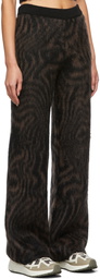 Opening Ceremony Black & Brown Heartwood Lounge Pants