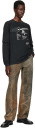 AGOLDE Brown Afton Jeans