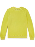 Les Tien - Garment-Dyed Cotton-Jersey Sweatshirt - Yellow