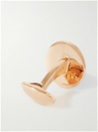 Kingsman - Deakin & Francis Rose Gold-Plated Enamel Cufflinks
