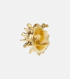 Ysso Sea Urchin 24kt gold-plated earrings