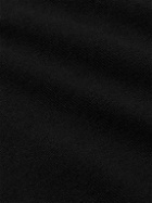 Saman Amel - Mercerised Cotton Polo Shirt - Black