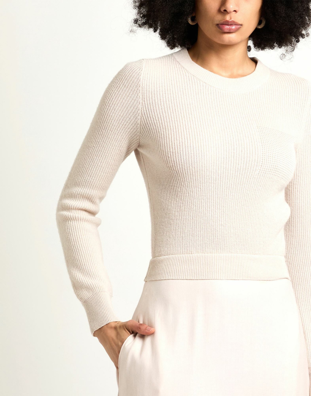 Peserico Womens Midi dress in Beige