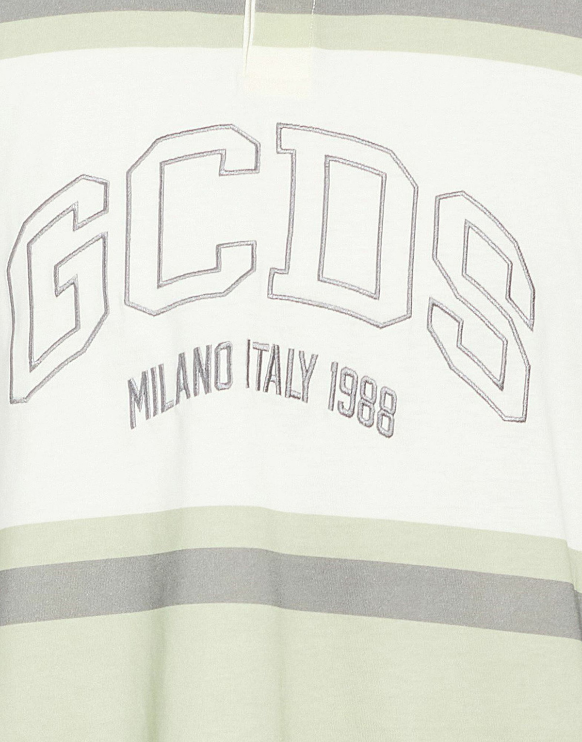 Gcds Mens Polo shirt in Sage green