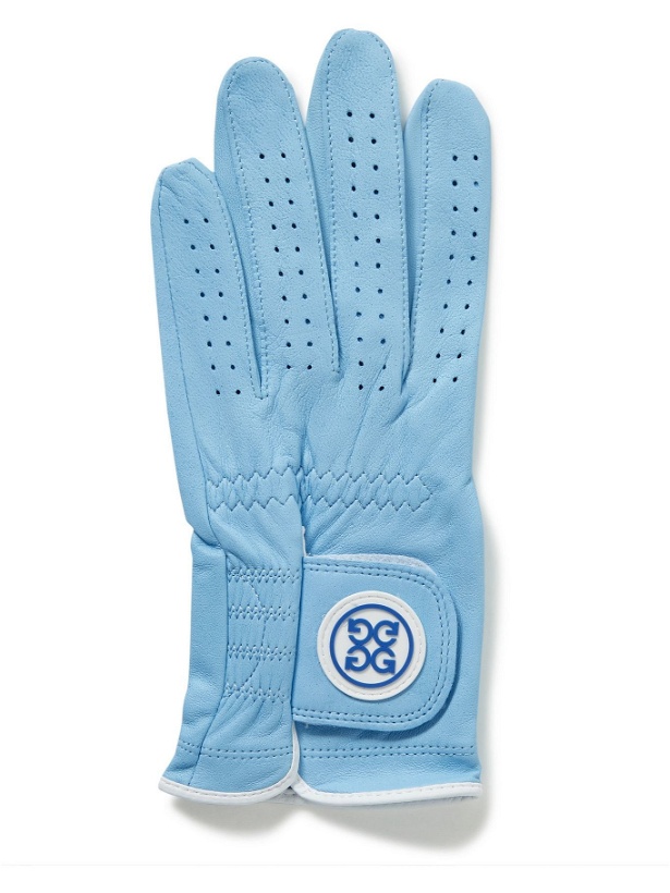 Photo: G/FORE - Collection Perforated Leather Golf Glove - Blue