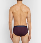 Zimmerli - Stretch-Cotton Briefs - Men - Purple