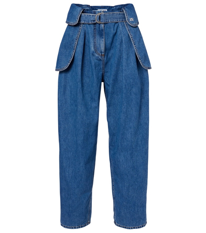 Photo: Loewe Belted wide-leg jeans