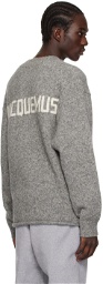 Jacquemus Gray Les Classiques 'Le Pull Jacquemus' Sweater