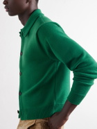 Auralee - Wool Cardigan - Green