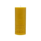 Happy Society Large Pillar Beeswax Candle in Unscented