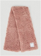 Faux Fur Scarf in Pink