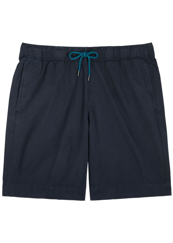 Photo: PS Paul Smith Sport Cotton Poplin Shorts Navy