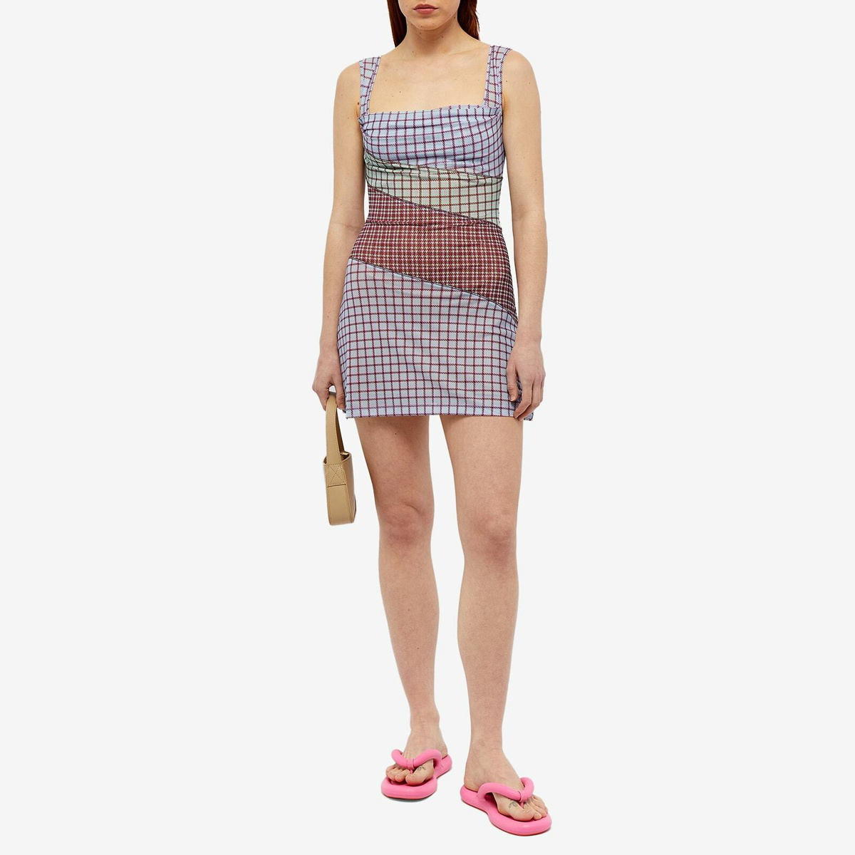 Miaou Women's Ginger Dress in Bristol Plaid Miaou