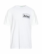 Aries Mens T-shirt in White