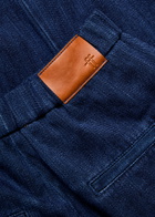 Forte_forte Denim Wide-leg Palazzo Trousers Indigo
