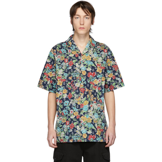 Photo: Gucci Multicolor Hawaiian Anchors Shirt