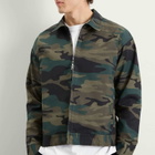 Randy's Garments Men's Randy’s Garments  Station Jacket in Woodland Camo Twill