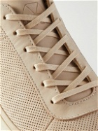 Mulo - Perforated Nubuck Sneakers - Neutrals