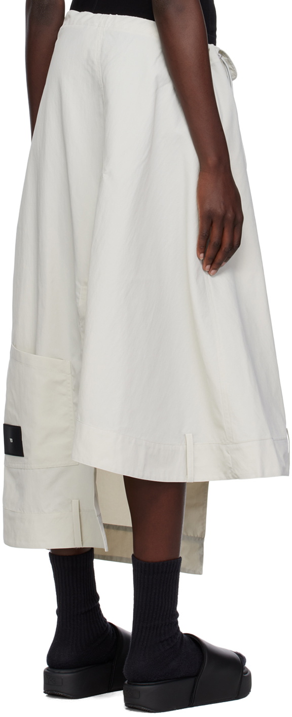 スカート Y-3 ASYMMETRICAL RAYON TWILL SKIRT Y-3 Rayon Twill Skirt - Black | adidas Hong Kong