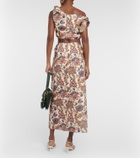 SIR - Bettina floral linen crop top
