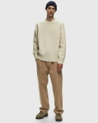 Les Deux Gary Fleck Wool Roundneck Beige Pullovers