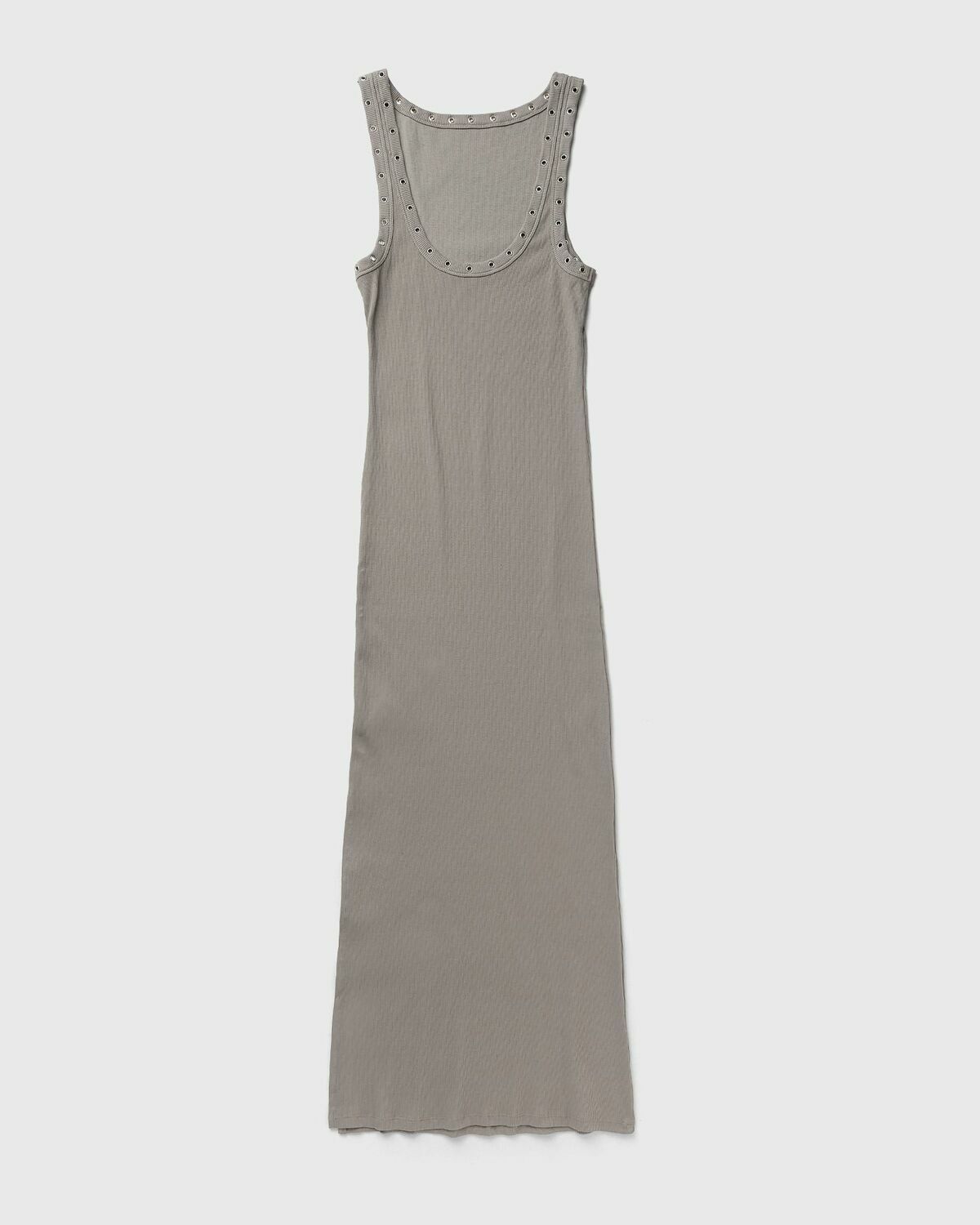 Gestuz GZDREW REVERSIBLE EYELET DRESS Grey Women