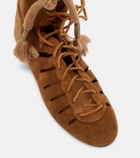 Isabel Marant Liade suede lace-up ankle boots
