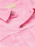 Mastermind World - Logo-Embroidered Cotton-Corduroy Shirt - Pink
