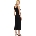 TOTEME Black Fluid Slip Maxi Dress