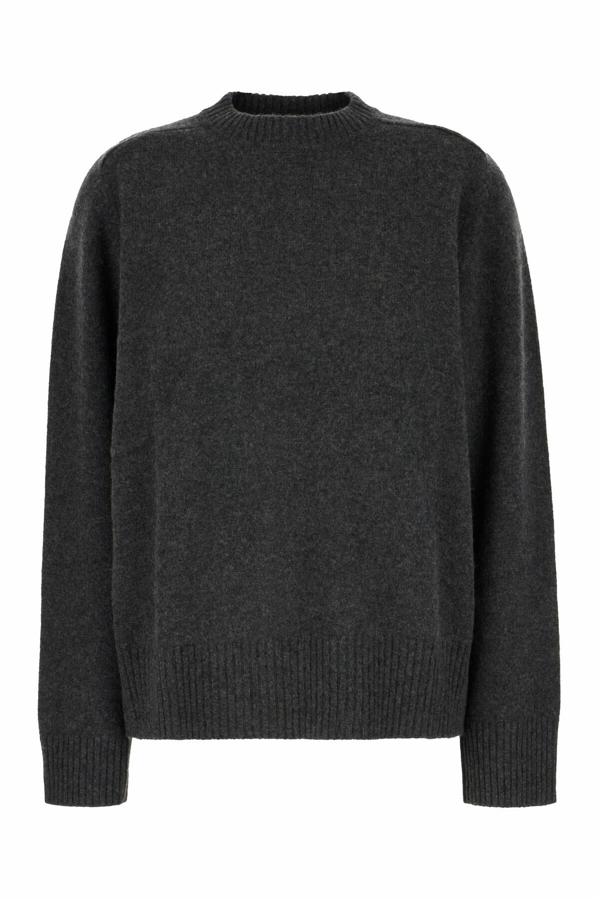 Loulou Studio Charcoal Cashmere Baltra Sweater