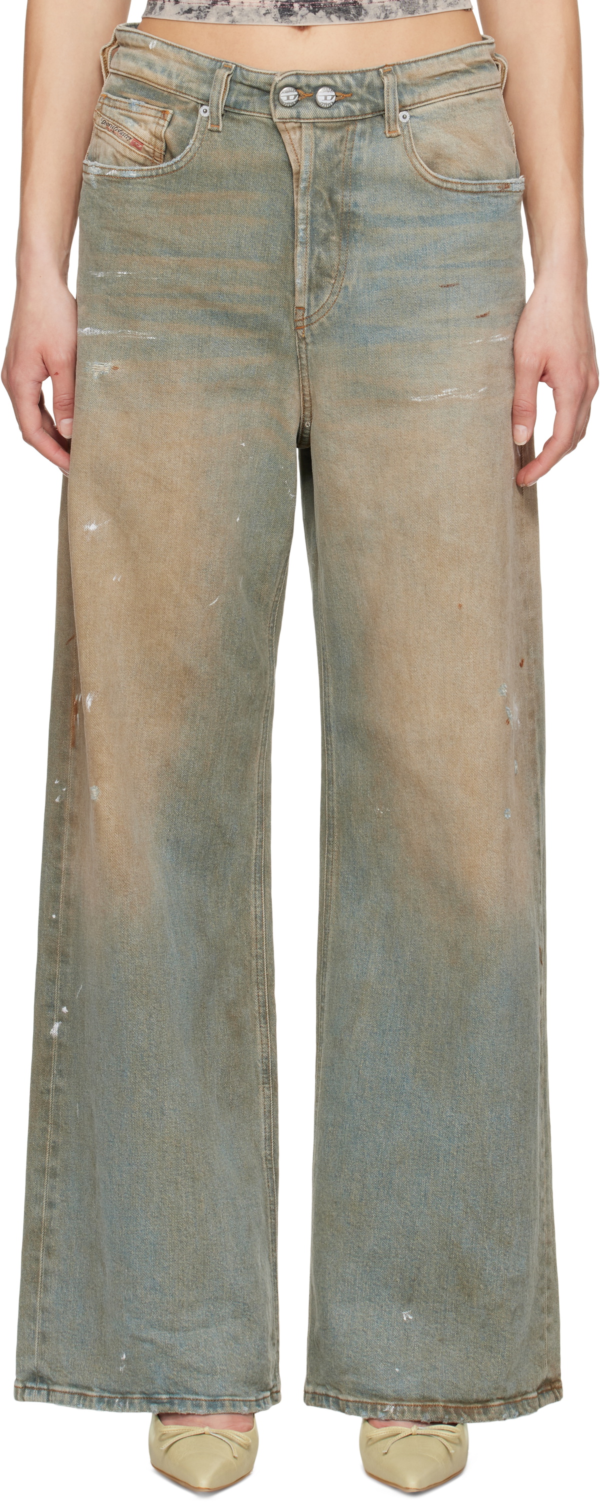 DIESEL>>ディーゼル 1996 D-Sire 007z4 リラックス ジーンズ Straight Jeans 1996 D-Sire | Black | Diesel